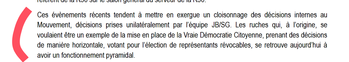 TvConcorde's tweet photo. Témoignage de la "ruche" de la Manche - Un petit rappel historique qui en dit long sur la capacité de captation des hommes providentiels, le dernier en date @anatolium . Schéma classique : appropriation, récupération, tyrannie interne, pognon, ambition personnelle (2027), opacité https://t.co/IJ7H5fOjMj
