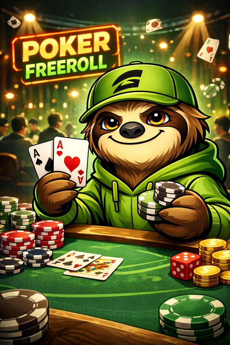 GambaGiveaway's tweet photo. 🚨 Tonight’s Poker Freeroll incoming! ♠️

👍 + ♻️ to show you're locked in  
Free entry, real prizes on @gamba  

Details soon — tag your poker buddy who’s tilting rn 🦥 https://t.co/Xc6BveIr9U
