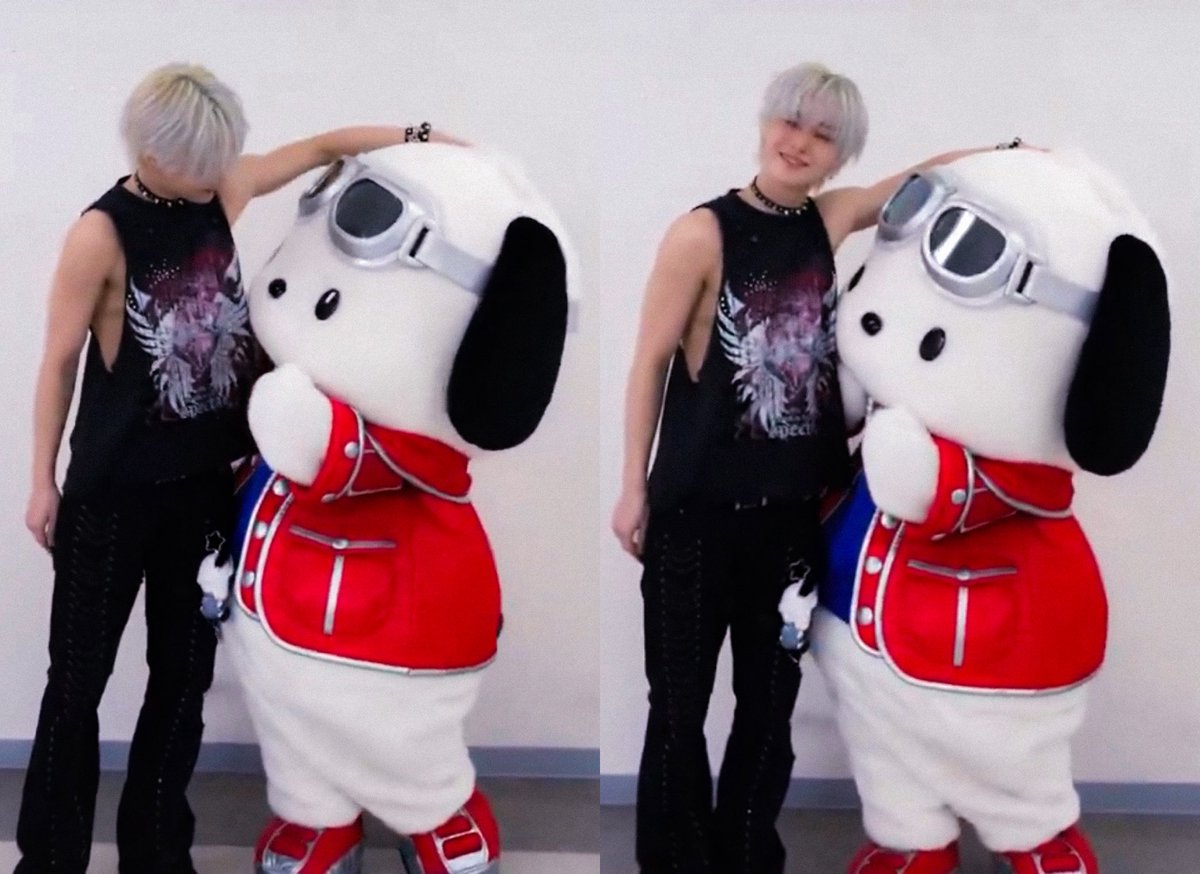 parkbeaus's tweet photo. JIHOON WITH POCHACCO 🐶🐾 https://t.co/Ii5eZTv9Qz