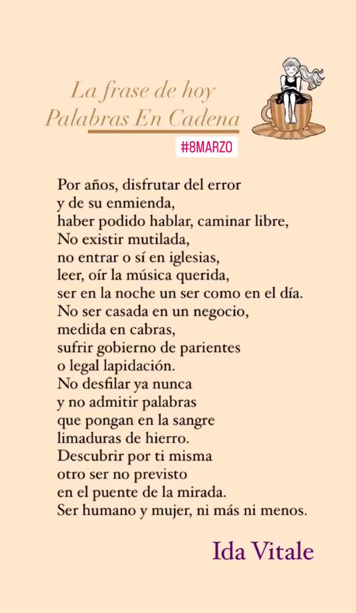 #DiaDeLaMujer (trabajadora)