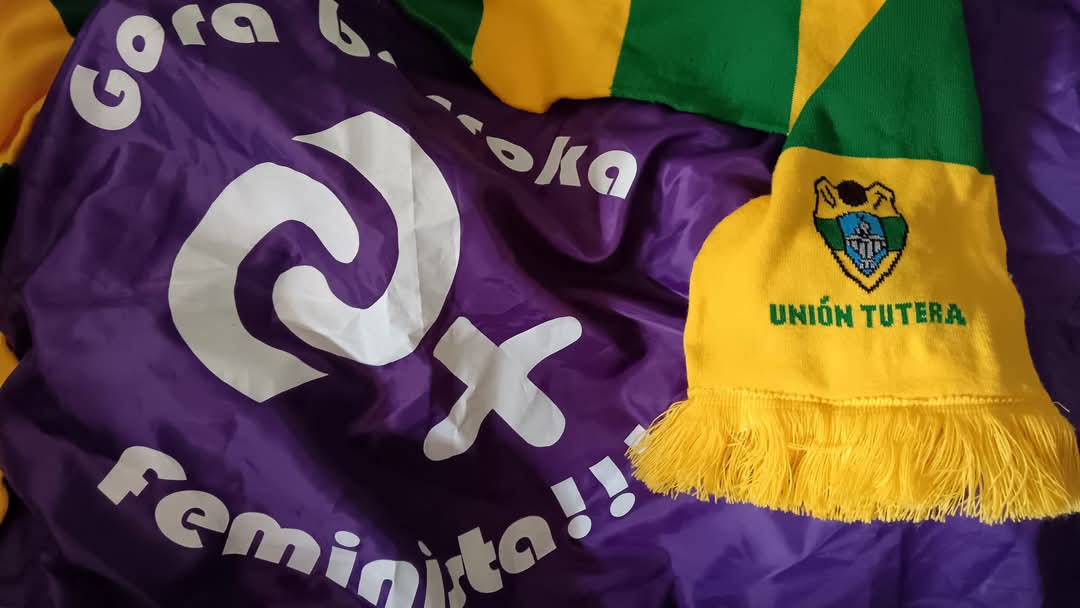 UnionTutera's tweet photo. Martxoaren 8an ez dugu baimenik eskatzen.
Antolatzen gara.
Planto egiten dugu.
Eta prekarizatzen eta bortxatzen gaituen sistema seinalatzen dugu.
Menderatze-sistemen aurrean: borroka eta antolakuntza.
Gora borroka feminista. https://t.co/VCRr2cfZek