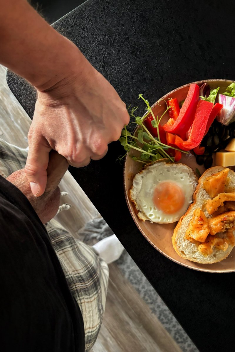 Good morning, my favorite sinners 😈  
My breakfast is almost ready… and it's dripping wet waiting for you to come devour it. Hurry up, I'm starving for you already…