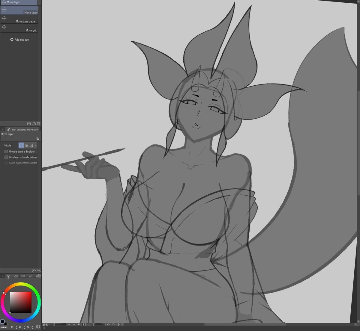 salto_man's tweet photo. Monster Hunter WIP https://t.co/sXm3SiFMNU