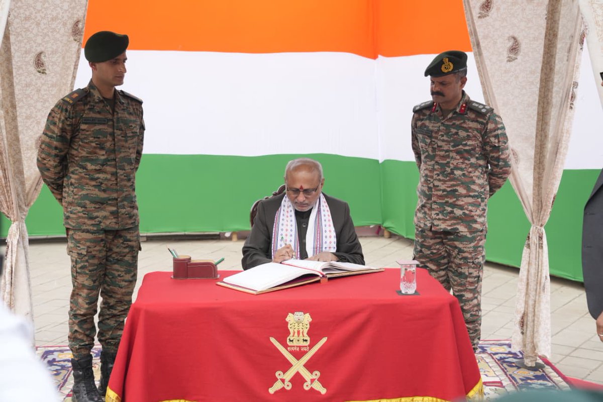 Vice-President Shri C. P. Radhakrishnan paid floral tributes to Param ...