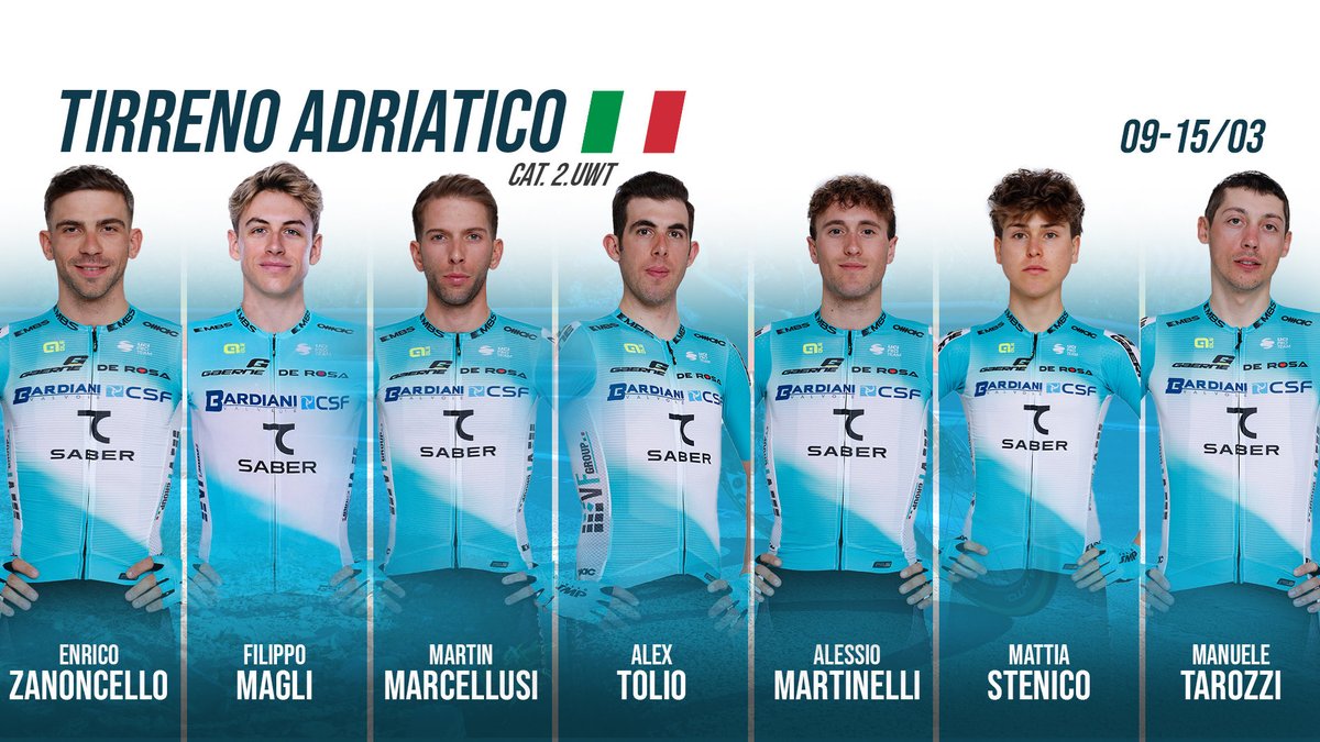 Bardiani-CSF 7 Saber tweet media