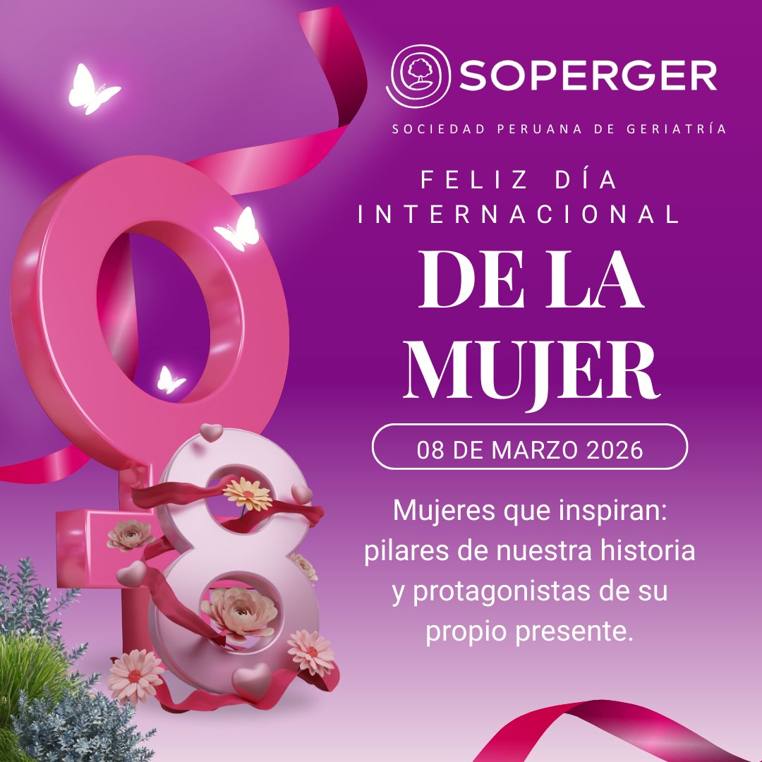 SOPERGERoficial's tweet photo. En el #DíaInternacionalDeLaMujer, SOPERGER honra la sabiduría y resiliencia de quienes trazaron el camino. Reafirmamos nuestro compromiso con el bienestar y plenitud de la mujer en cada etapa de su vida. 🌹✨ #SOPERGER #8M✨ https://t.co/3GW0P2Fuf0