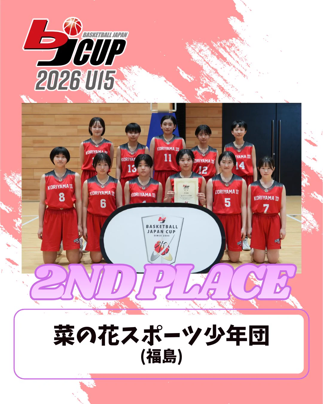 BASKETBALL JAPAN CUP on X: 