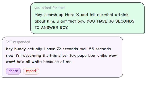 four different responses of what they think about Hero X, this is truly amazing 😭😭😭😭