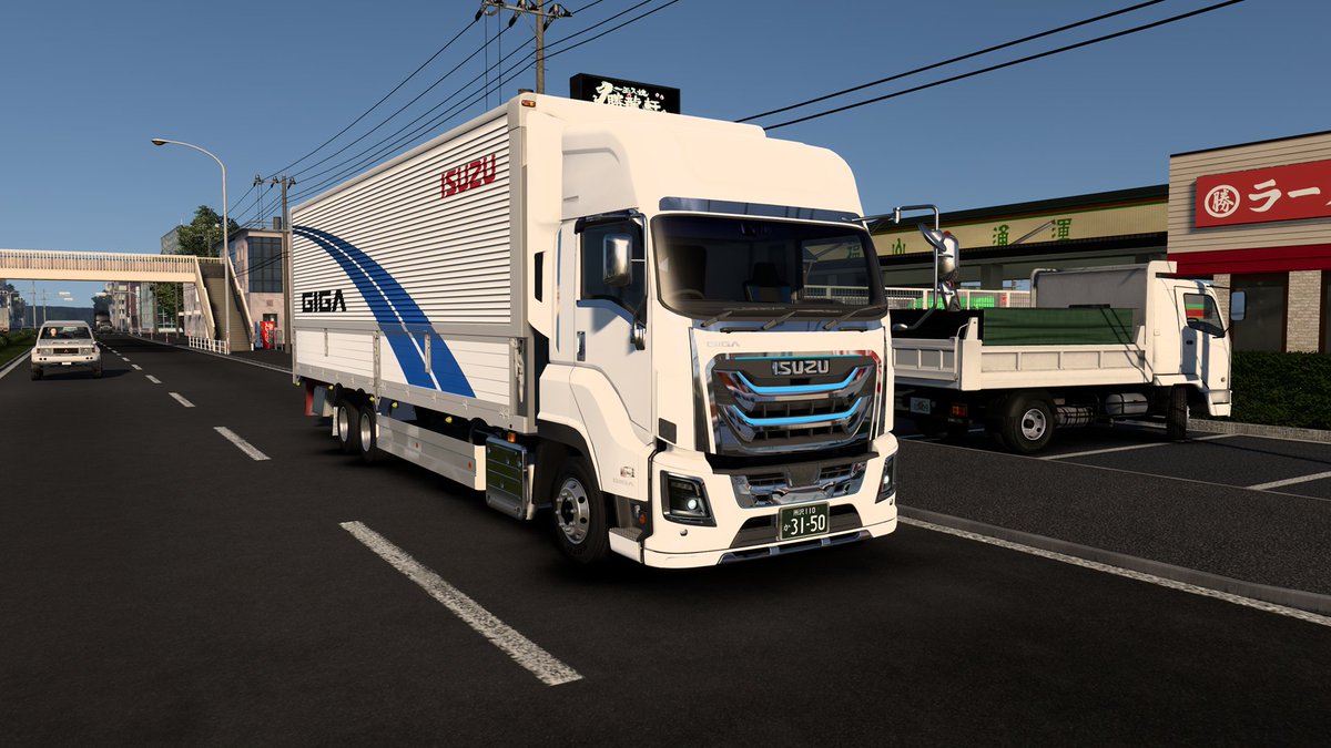 starforce1128's tweet image. ISUZU GIGA 2025 add parts

ちょっと見ない間に公式のアクセサリーが増えていたので新GIGAのmodを修正
メインは各ブラックメッキとLED及び各オーナメントと言ったとこです
また、Project Japan Ver1.58の公開、おめでとうございます

#ETS2  #ETS2jp #ISUZU #GIGA #アクセサリー