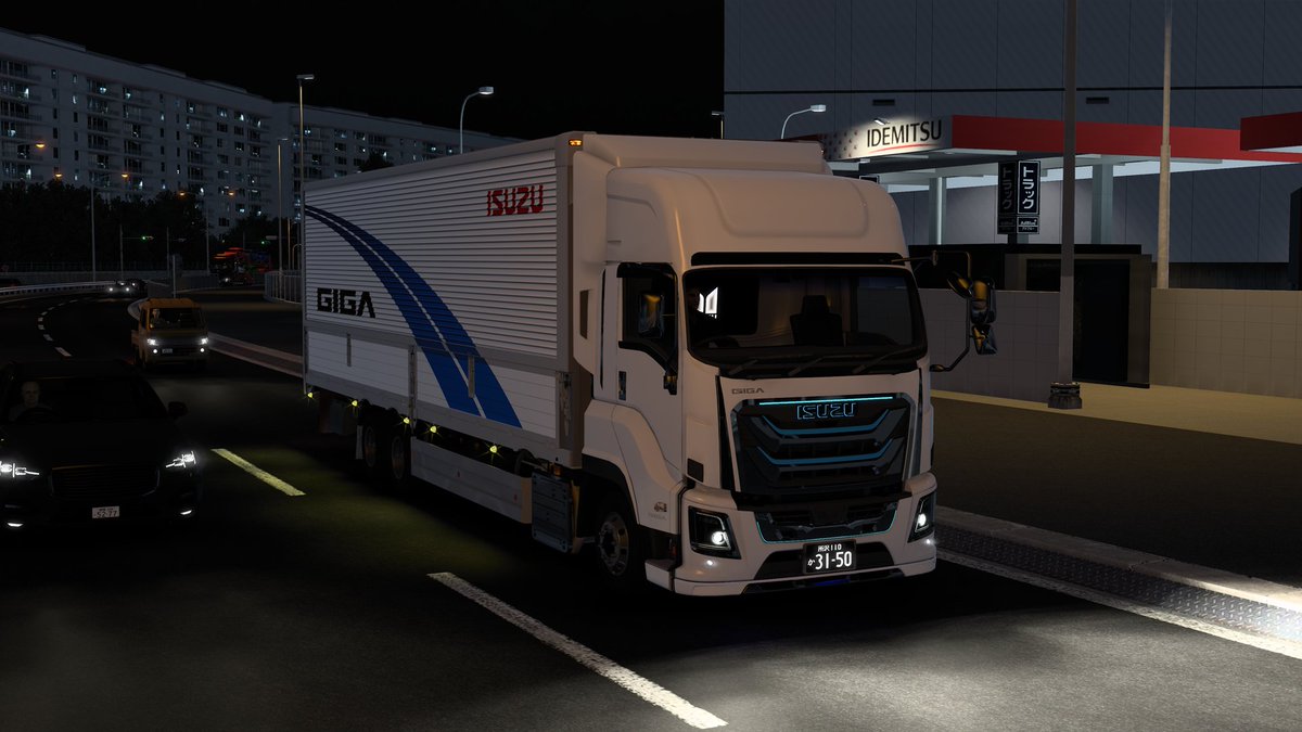 starforce1128's tweet image. ISUZU GIGA 2025 add parts

ちょっと見ない間に公式のアクセサリーが増えていたので新GIGAのmodを修正
メインは各ブラックメッキとLED及び各オーナメントと言ったとこです
また、Project Japan Ver1.58の公開、おめでとうございます

#ETS2  #ETS2jp #ISUZU #GIGA #アクセサリー
