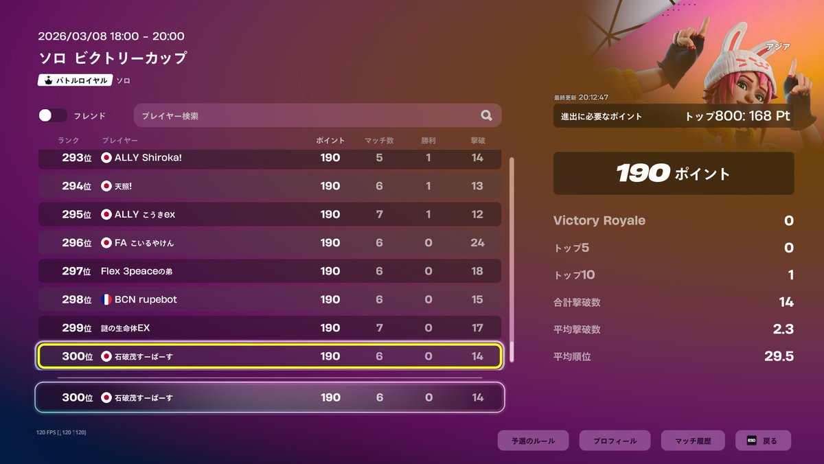 最初ふざけて無限ゾンビーーーーとか言いながら無限にハイグラとか終盤に重くなるエモートとか踊ってエンジョイしてたのに突破いけた