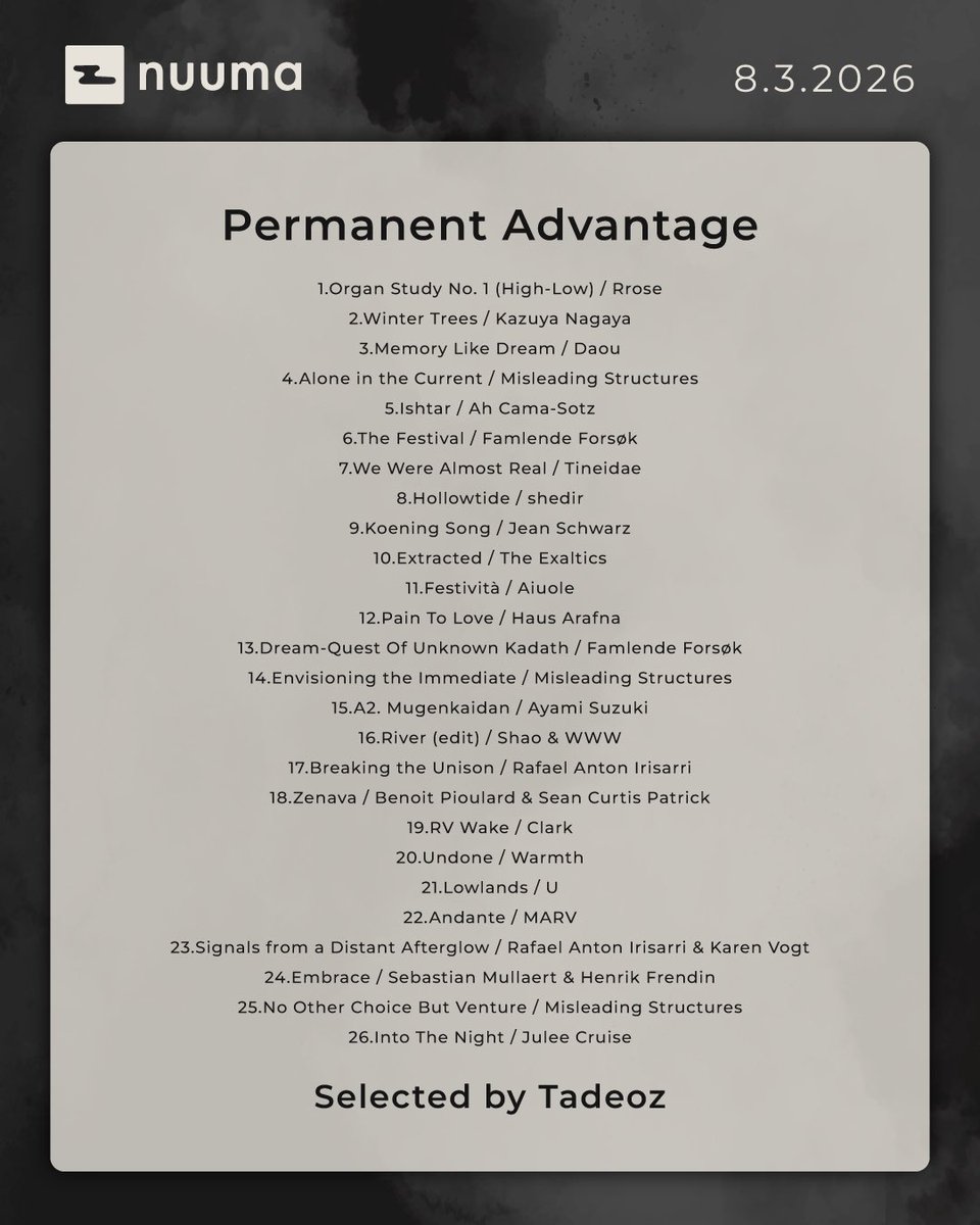 nuuma / 最深音楽メディア tweet media