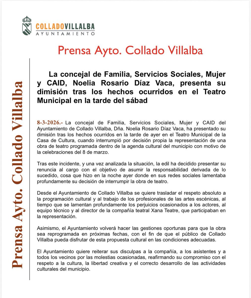 Ayuntamiento de Collado Villalba tweet media