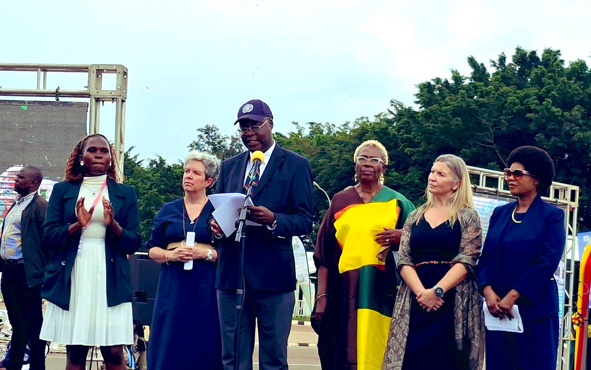 UNinUganda's tweet image. .@1ZuluLeonard: Justice must be available, affordable &amp;amp; responsive - especially for rural women, women with disabilities, adolescent girls, &amp;amp; those facing intersecting discrimination. #LeaveNoOneBehind #IWD2026