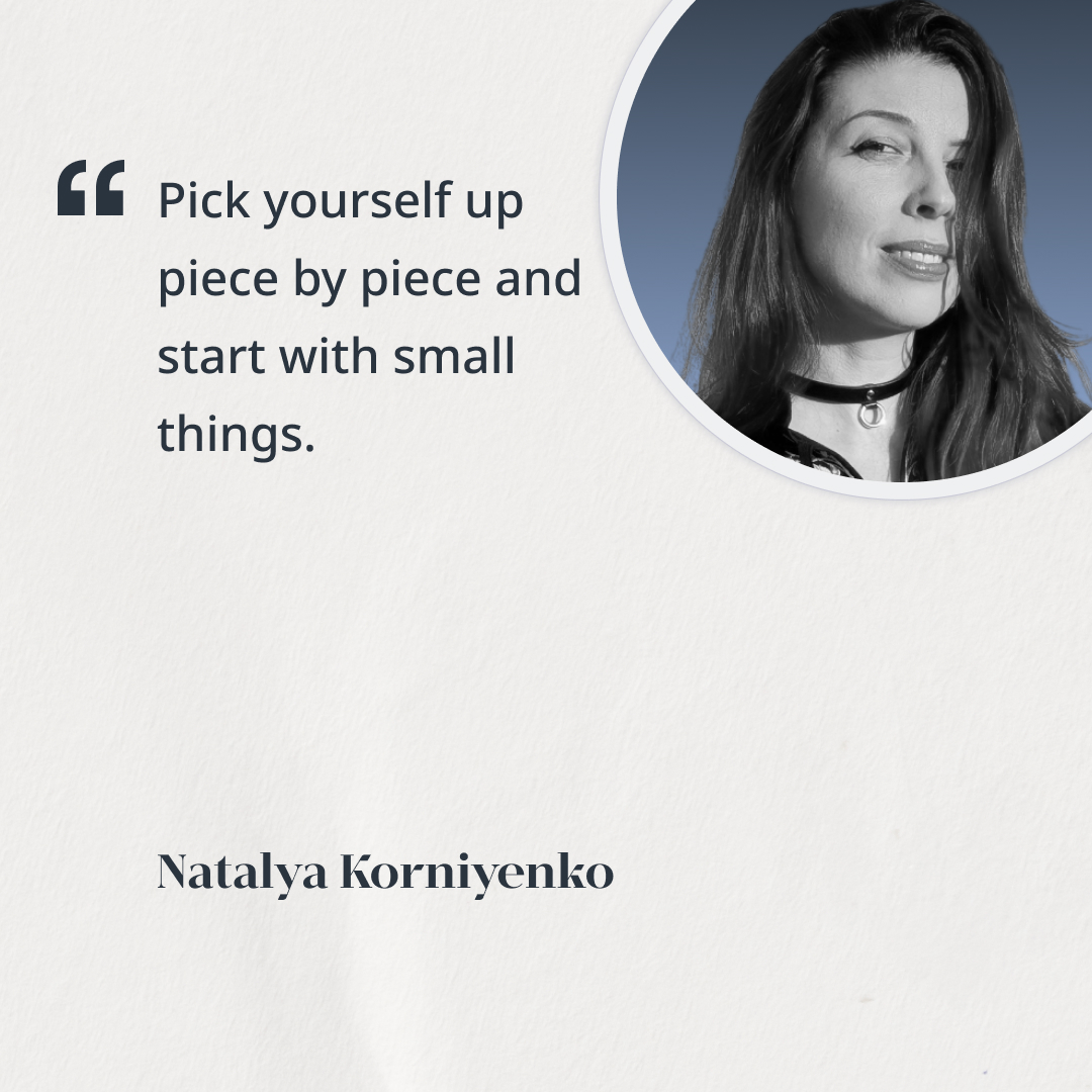 kovyla_pub's tweet photo. International Women’s Day was born from women demanding the right to be heard. Today, Ukrainian women continue that tradition in their own way.
That’s why we asked several of our authors a question that opens space for reflection:What would you tell yourself on February 24, 2022? https://t.co/e4bb50jGYS