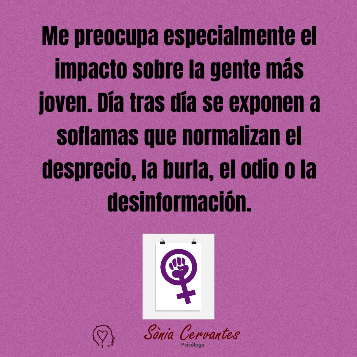 Sònia Cervantes (Psicóloga) tweet media
