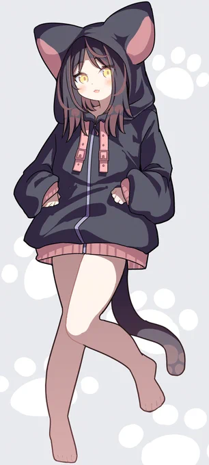 けもみみパーカー