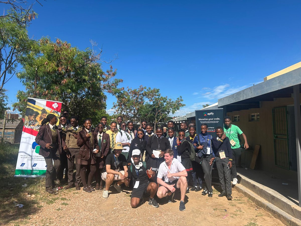 PyCon Namibia tweet media