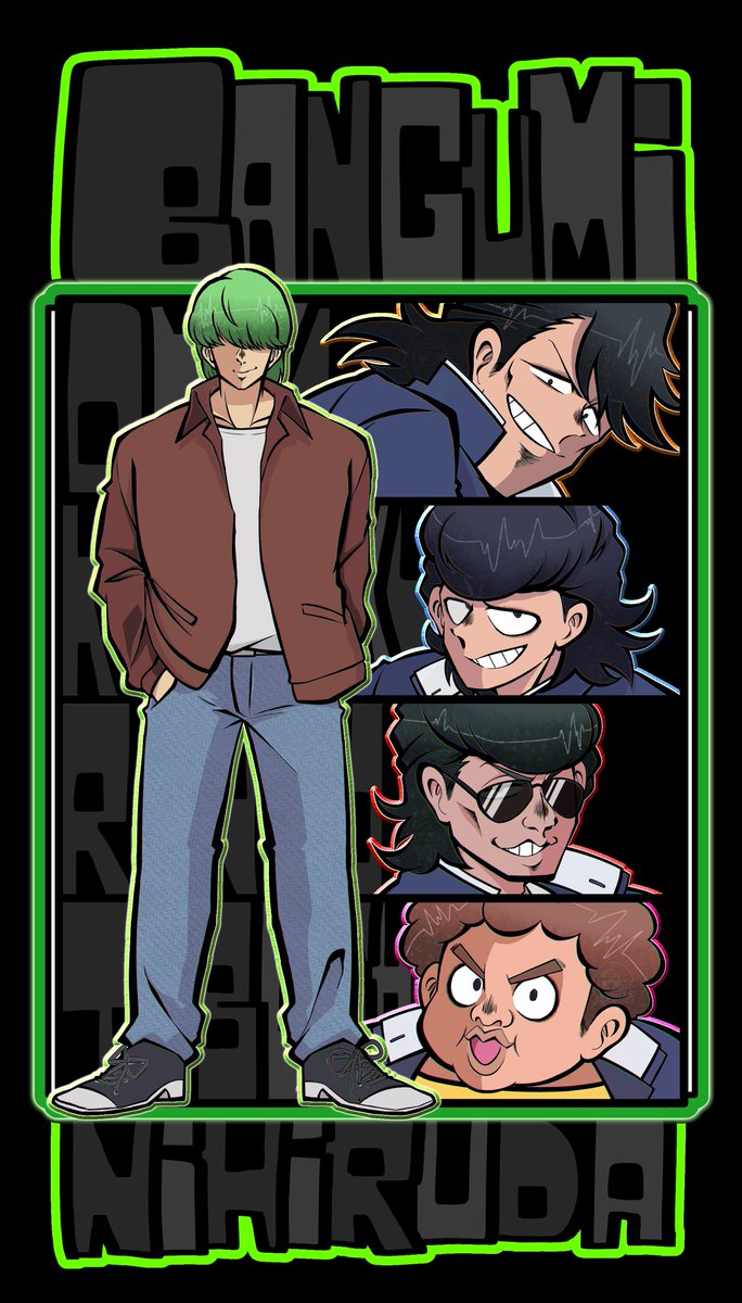 リアタイ世代じゃないんですけど、原作も旧アニメも見てました!!
令和に【 ハイスクール！奇面組 】を見ることができて嬉しいです!!

番組 大好きーー!!🫶🫶🫶

#奇面アート 
#ハイスクール奇面組