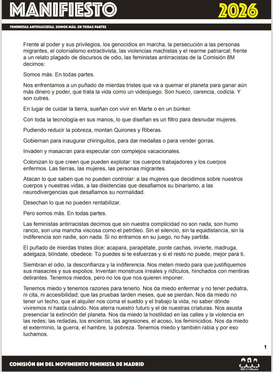 Coordi Feminista de Majadahonda #8MMajadahonda tweet media