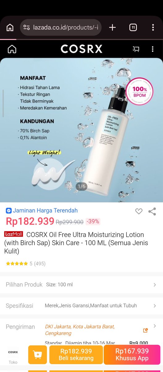 abriska001's tweet photo. lagi pada bahas THR Dari Lazada nih 👀 soalnya di Lazada THR Mega Sale ada crazy brand mega offer diskon s.d 95% + voucher bonus s.d 1.447 juta, gas belanja di Lazada https://t.co/hcKSrVdCKJ https://t.co/sQfdP6PZAu