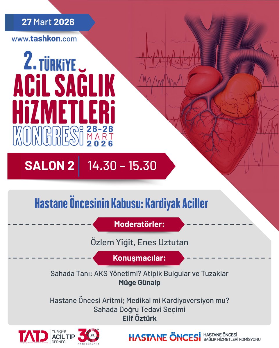 Hastane Öncesi Sağlık Hizmetleri Komisyonu tweet media