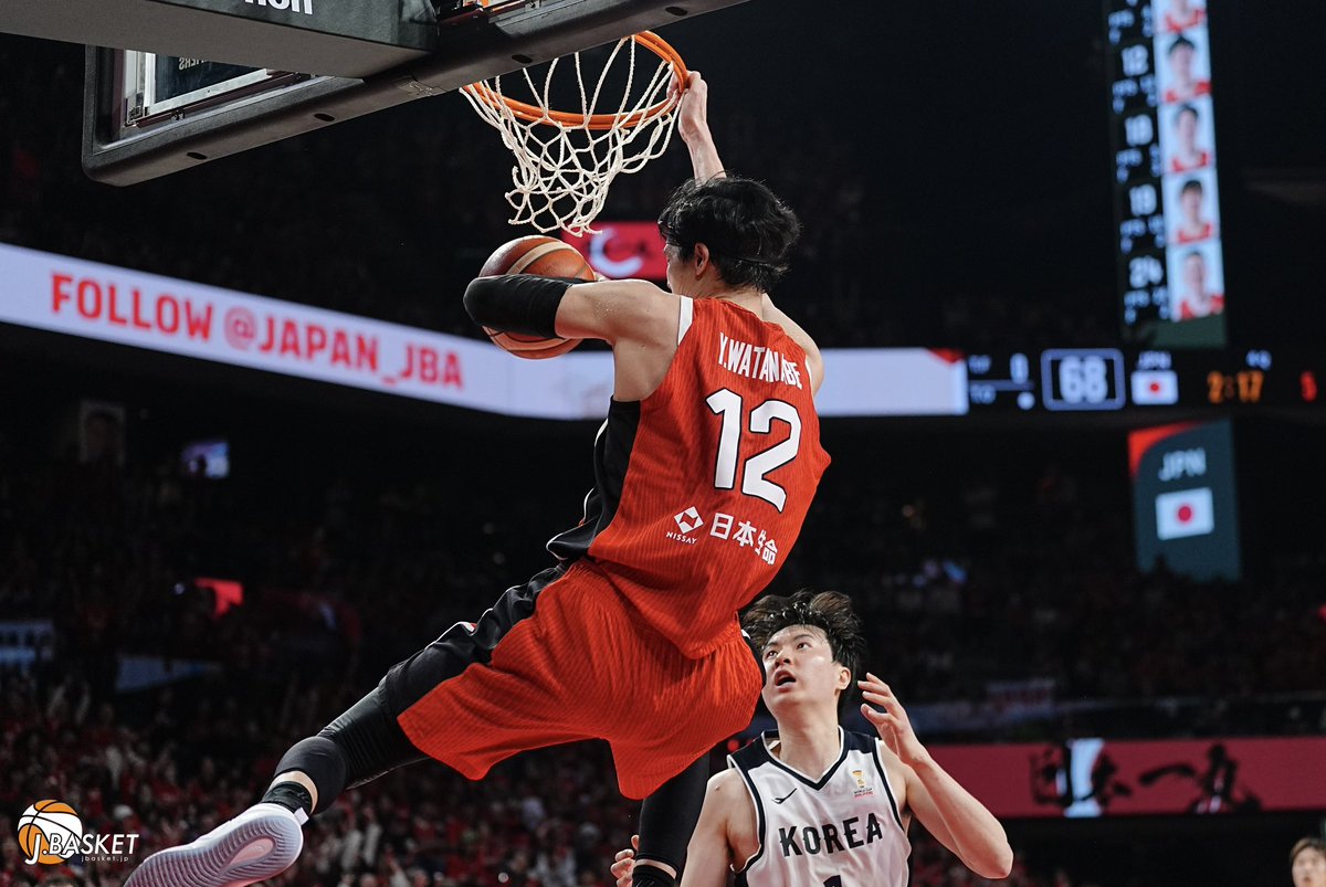 jbasket_jp's tweet image. 【ワールドカップアジア予選を通して】
渡邊雄太が当たり前のように🇯🇵日本代表にいる凄さ
📝 jbasket.jp/%e6%97%a5%e6%9…
⁡
#FIBAWC
#渡邊雄太
#千葉ジェッツ
#Jbasketインタビュー