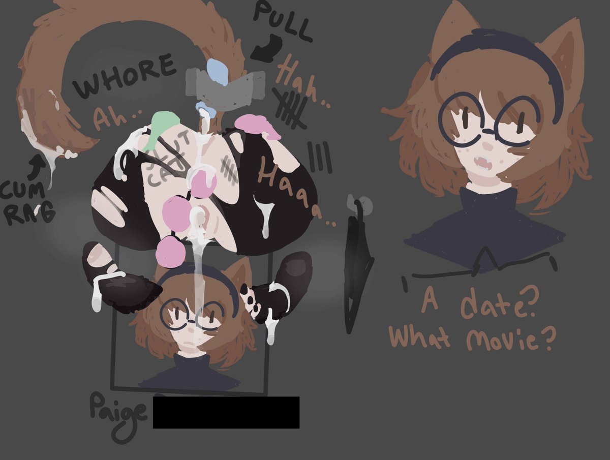 Calico_Cupcake's tweet photo. spoiler'd because maybe my friends don't want to see my selfsona taking a fat creampie https://t.co/HUmMNT9NWa