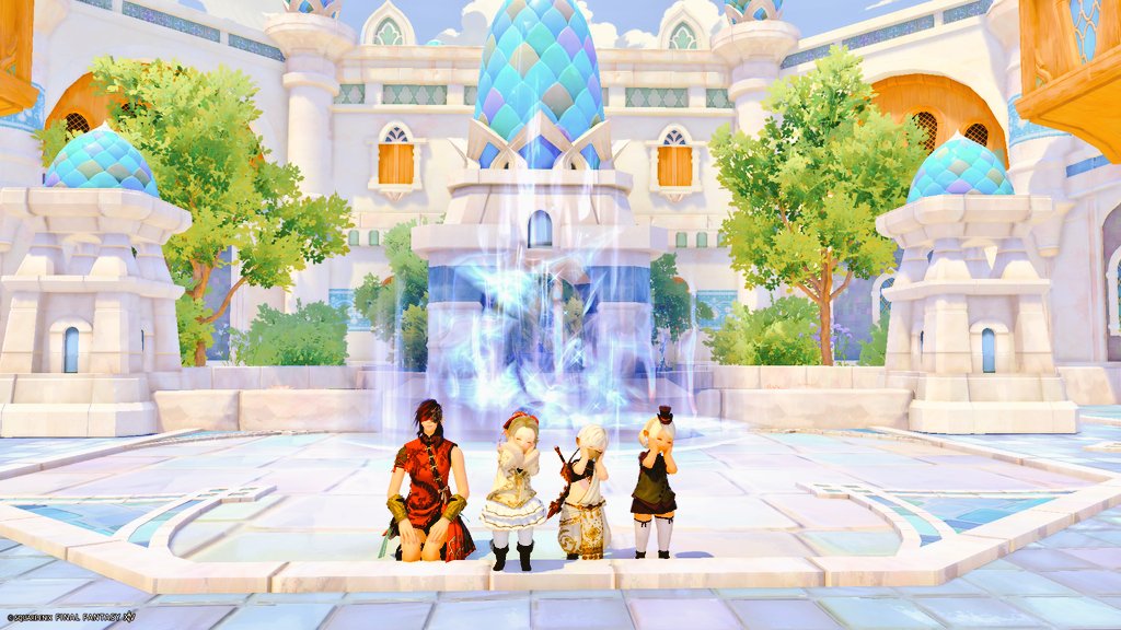 thappy0525ak's tweet photo. 🏰商客物語（AVD）🏰
野良で行ったとき、親切な方と遭遇｡⁠◕⁠‿⁠◕⁠｡

色々ギミックを説明してくれてクリア✨️🎉
その後周回して絨毯GET(^O^)v
後ちょっとだけやって、ノーマル埋め頑張ろᕙ⁠(⁠ ⁠ ⁠•⁠ ⁠‿⁠ ⁠•⁠ ⁠ ⁠)⁠ᕗ
#FF14 https://t.co/CIczZFNWWh