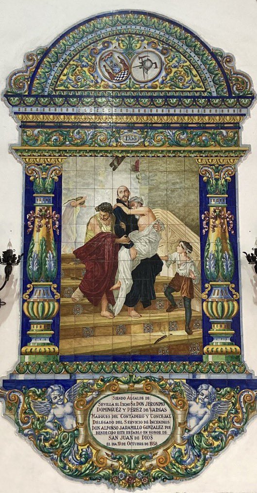 Hoy celebramos la festividad de San Juan de Dios, Santo portugués, enfermero y fundador de la <a href="/OHSanJuandeDios/">San Juan de Dios España</a>, Patrón de la #Enfermería y de los #Bomberos. Felicidades a ambos colectivos y especialmente a tod@s l@s enfermer@s que desempeñan su profesión en Cuerpos de Bomberos.