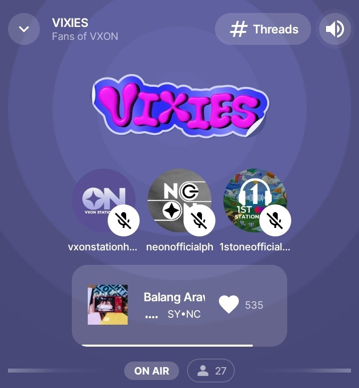 VXON Radio tweet media
