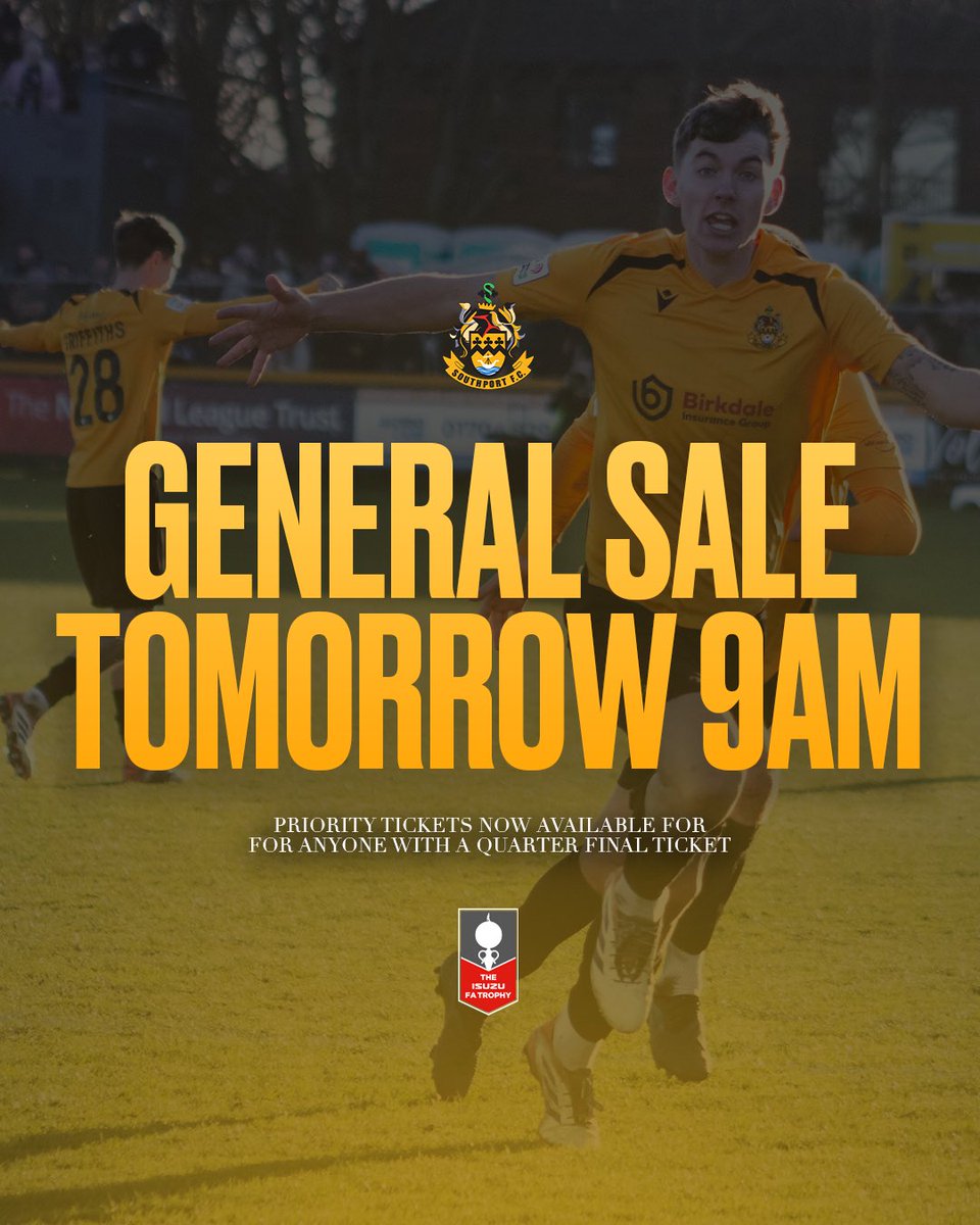 Southport Football Club tweet media