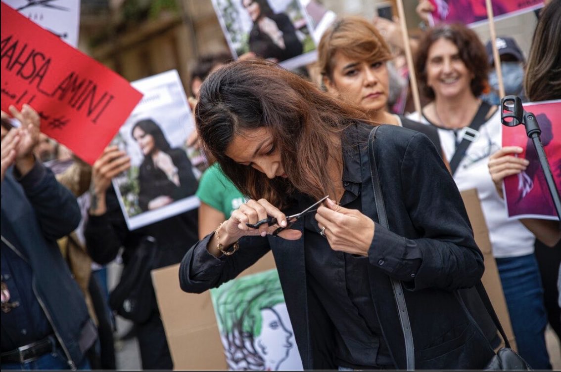 romerley's tweet photo. Today on International Women’s Day, I’m thinking of the brave women of Iran. Women risking everything for freedom, dignity and the right to choose their own future.

Their courage reminds us that the fight for equality isn’t over. 

The deaths of Mahsa Amini, Nika Shakarami & Hamidreza Rouhi show how little value a women’s life has! 

In the words of Sahid Zand “for the first time in my life, I am proud to call myself an Iranian woman. And I am finally hopeful that perhaps, in a future not so far away, there will be a route to freedom in Iran other than being born a man.”