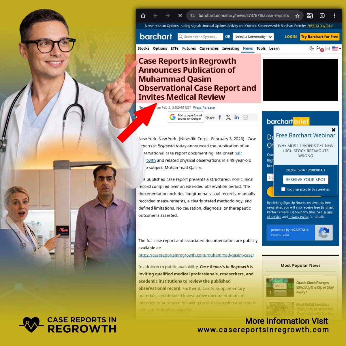 Exciting updates in hair regrowth treatment.
Muhammad Qasim is leading the way with real results!