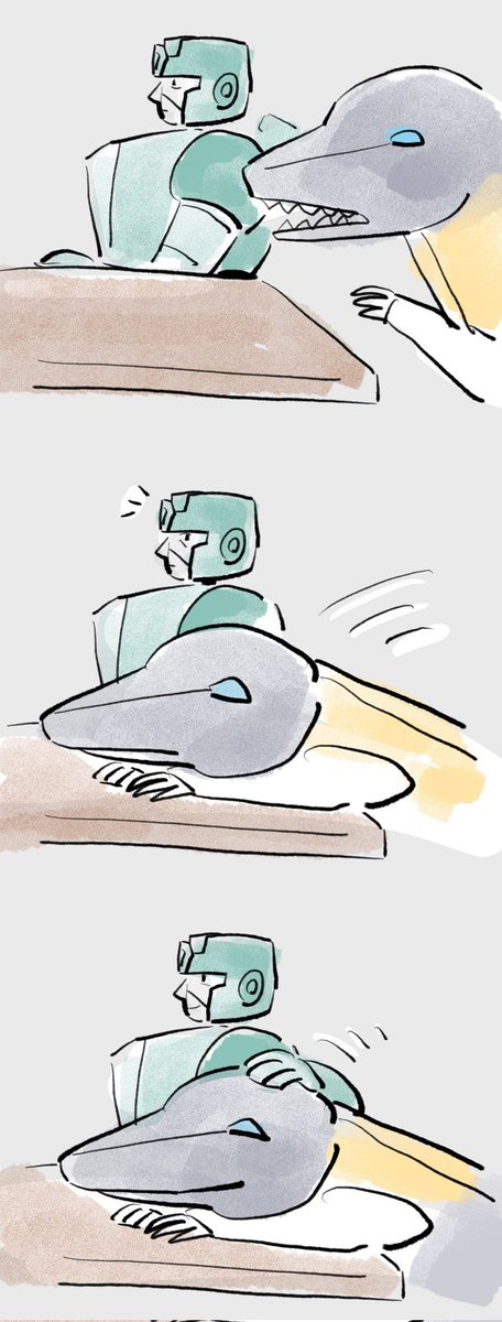 demiseepy's tweet photo. So kup developed a habit because of grimlock 
#kuprod #Transformers #maccadams https://t.co/h7WQ2MWaB4