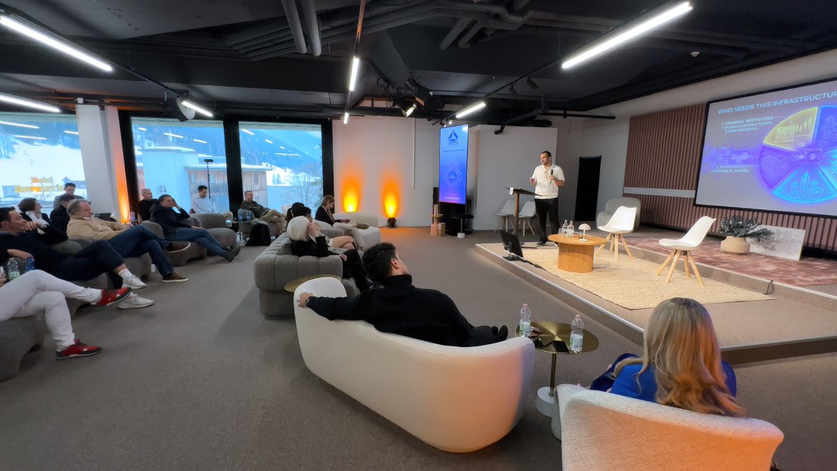 It was a pleasure for ZkAGI to be presented at Crypto Mountain Davos 🇨🇭! 

A group of esteemed attendees from Tradfi, Crypto protocols and Quantum focused organizations attended the event 

<a href="/AtenKrotos/">atenkrotos</a> the founder of ZkAGI presented the technology, use cases