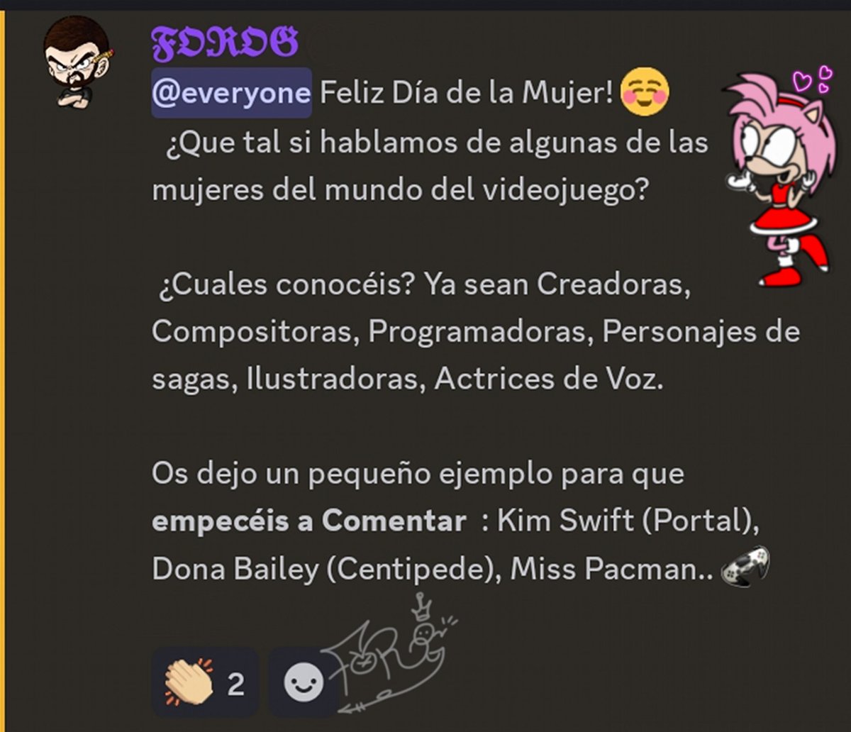 VikingSaiyan1's tweet photo. #DiaInternacionalDeLaMujer 💜 #8Marzo 🎮 https://t.co/KV1XGrpAwR