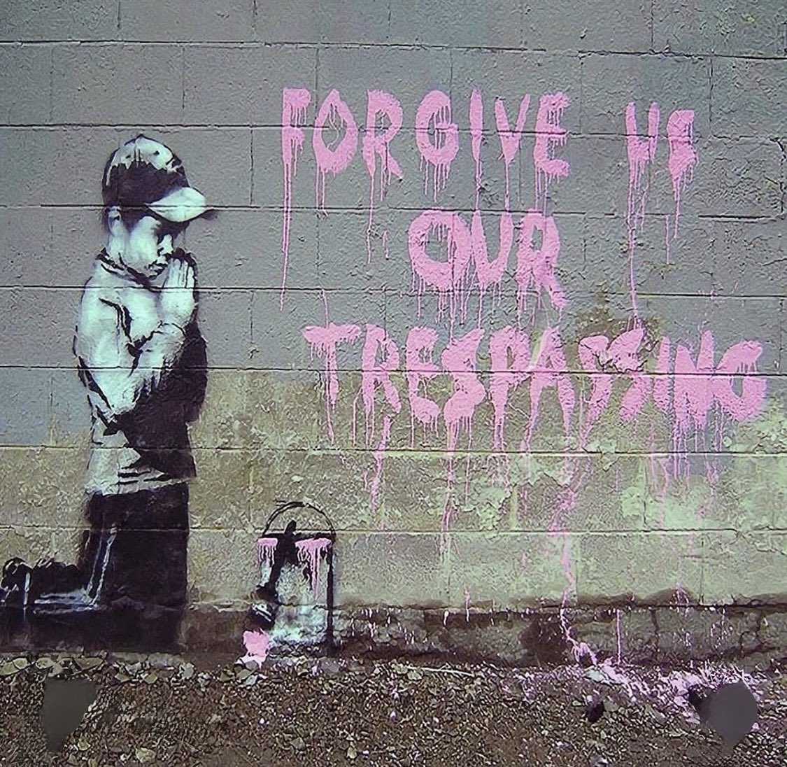 lovestreetart22's tweet image. “Forgive us our trespassing” by Banksy in Salt Lake City, USA.
#StreetArt #Banksy #SaltLakeCity