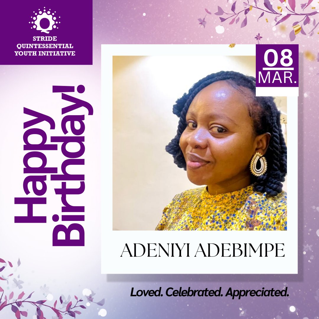 Happy happy birthday to youu ma 😍

We celebrate as you turn a new age today and pray that God will continue to bless and keep you in Jesus name 🙌🙌. You will live to celebrate more and more years in joy and happiness in Jesus name 🎊🎊. 

Happy birthday to you ma 💃💃