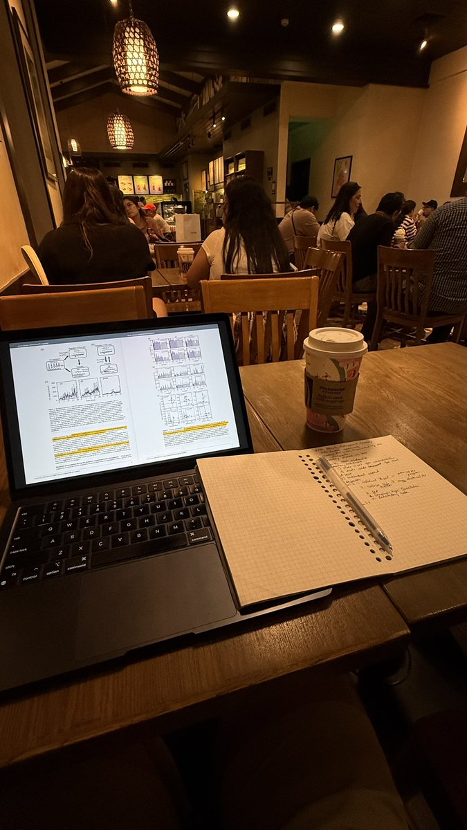 LeonardChan22's tweet photo. Woke up late —> Coffeeshop —> Review manuscripts https://t.co/TMuzfnoaPD