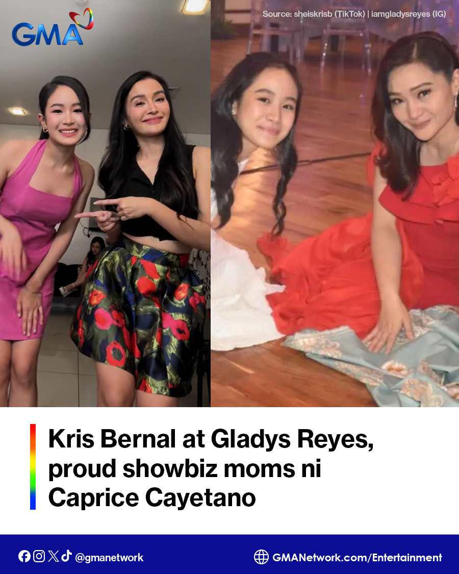 gmanetwork's tweet photo. Certified on-screen proud mothers ang Pinay actresses na sina Kris Bernal at Gladys Reyes para sa Pinoy Big Brother Celebrity Collab Edition 2.0 Big Winner na si Caprice Cayetano.

Basahin ang buong kwento DITO: https://t.co/1awRaT6ZGF https://t.co/kHm4IrkBb2