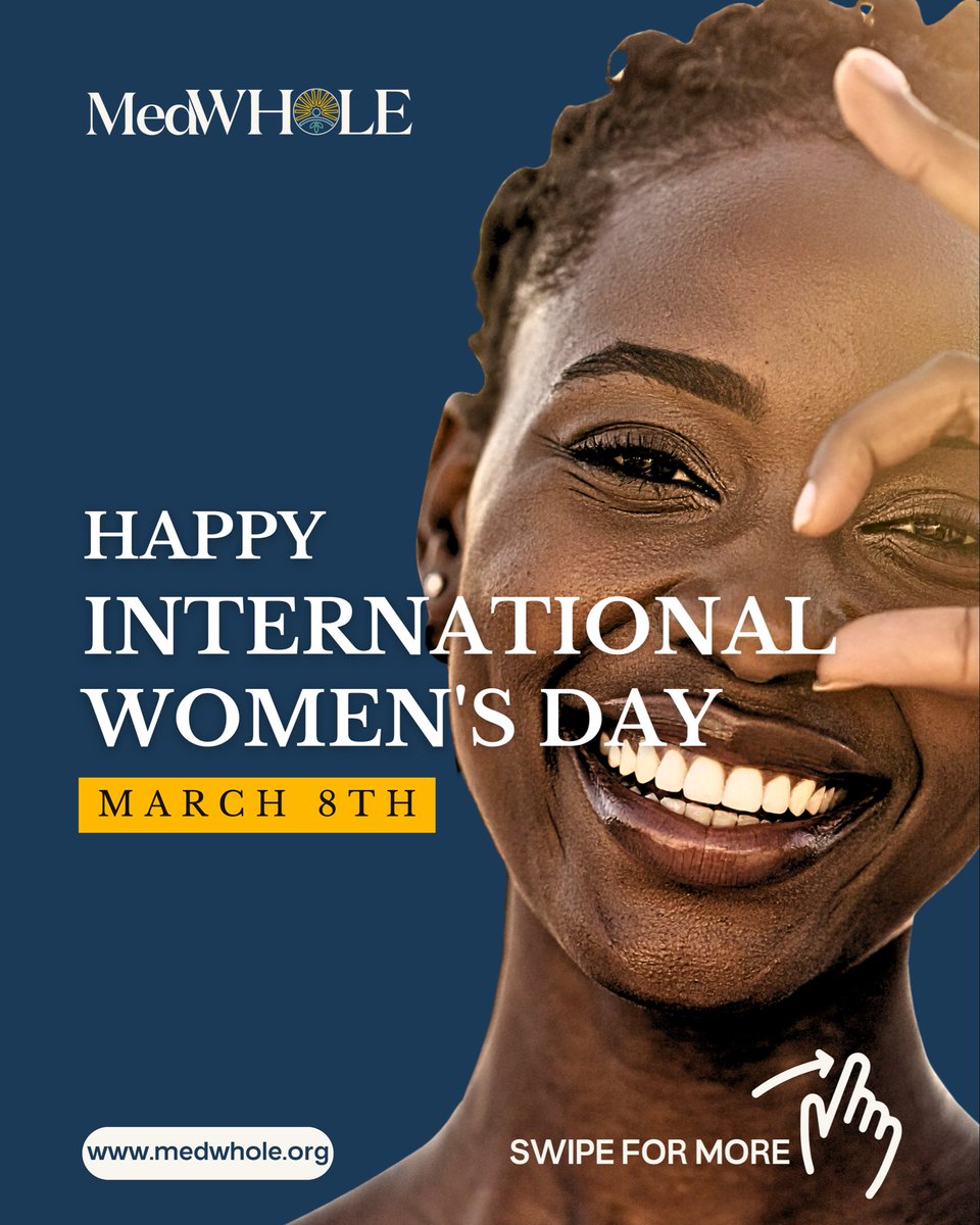 medwhole_hd's tweet photo. Happy international women’s day from all of us at MedWhole. 
Whole people. Lasting impact. 

#IWD #NGONigeria #MedWHOLE https://t.co/XlW3MWX3yy