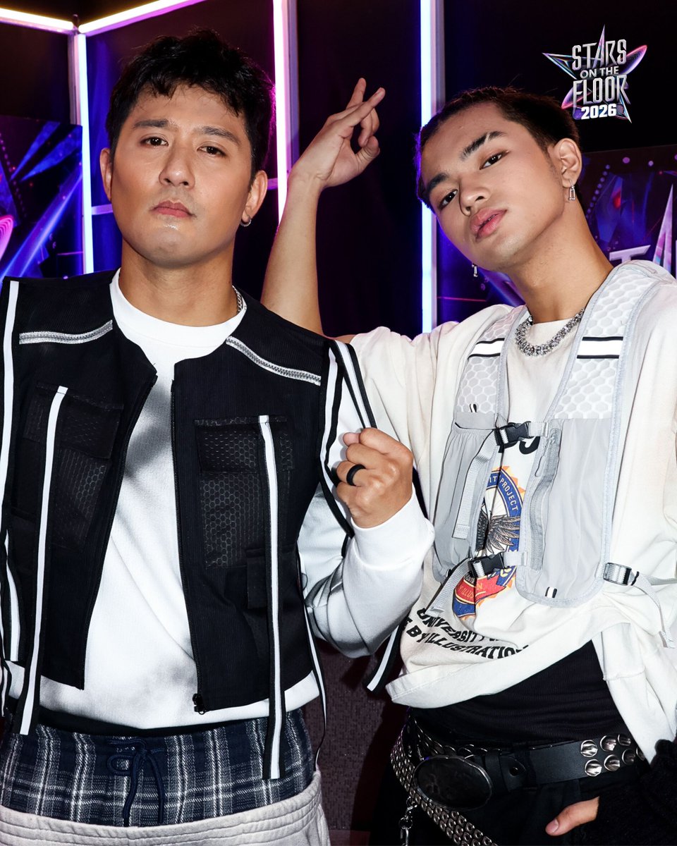gmanetwork's tweet photo. Street fighters in their hip-hop piece, Rocco and HORI7ON Jeromy! 

#StarsOnTheFloor | Sundays, 7:15 PM
#SOTFIntenseLaban #RoccoNacino #HORI7ON_Jeromy https://t.co/wlM6clGPS9