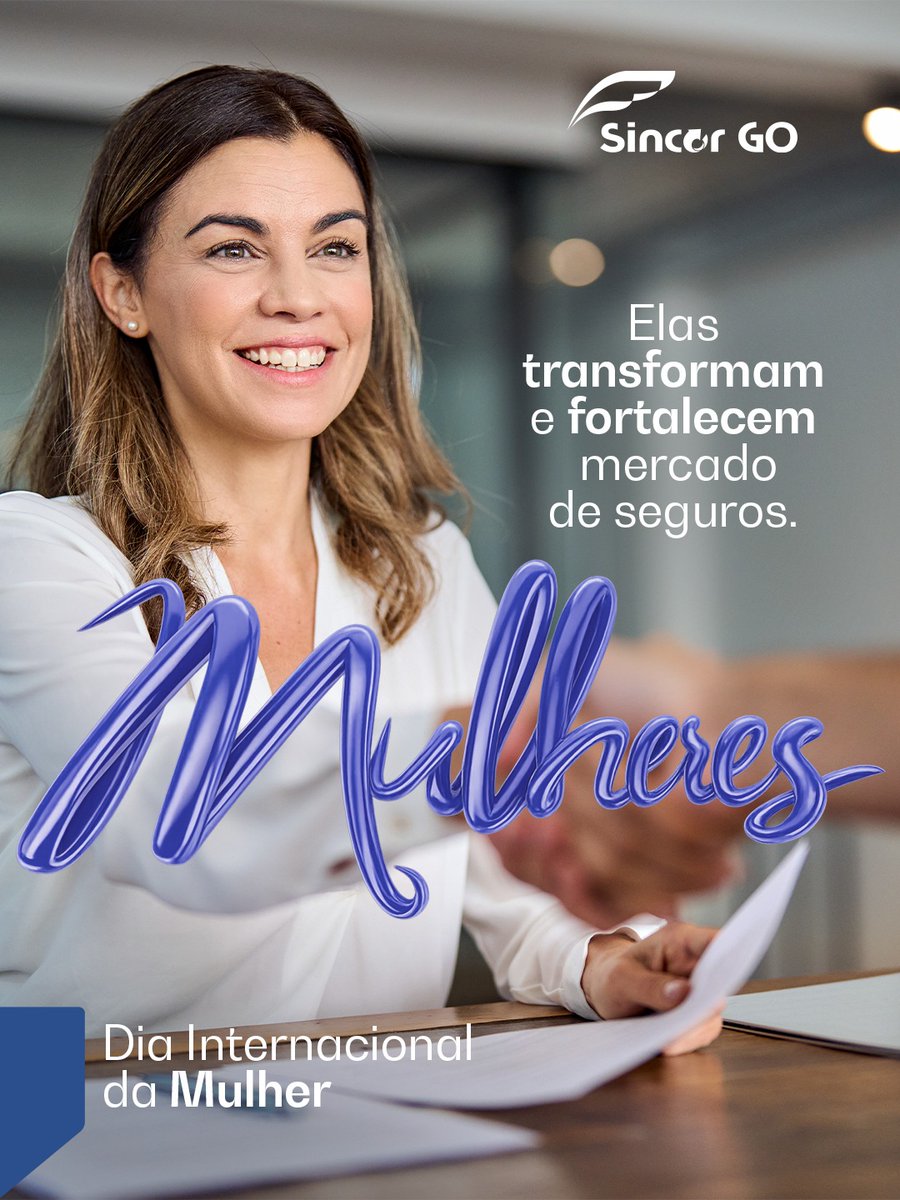 SincorGO's tweet photo. Neste Internacional Dia da Mulher, o SINCOR-GO celebra todas as mulheres que constroem, diariamente, um mercado de seguros mais diverso e humano.

A presença feminina no setor cresce e fortalece relações baseadas em confiança e profissionalismo. https://t.co/NWNNZedSGD
