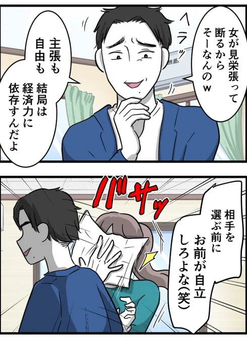 プロポーズを断られた男の対応
0/5 