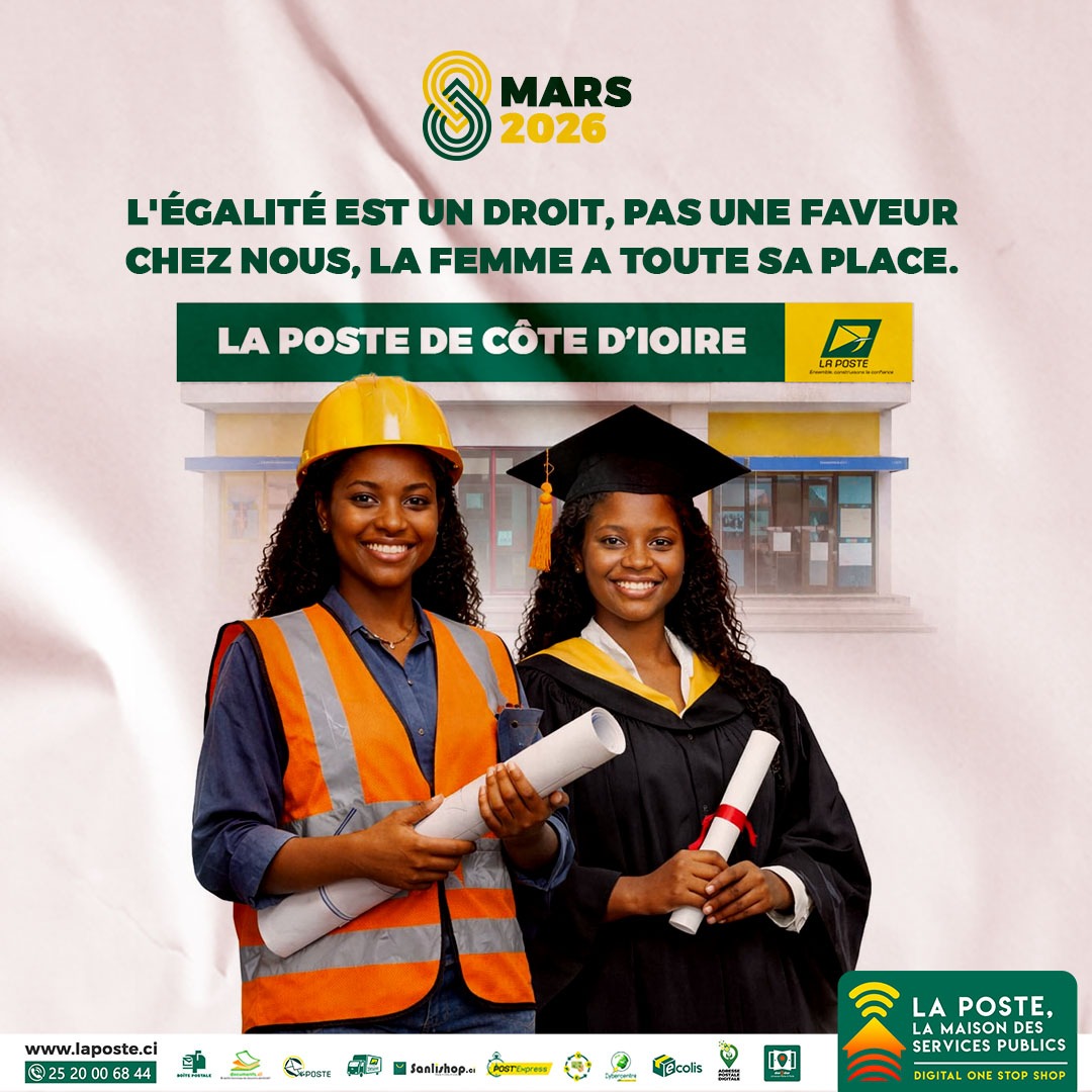 La Poste de Côte d'Ivoire tweet media