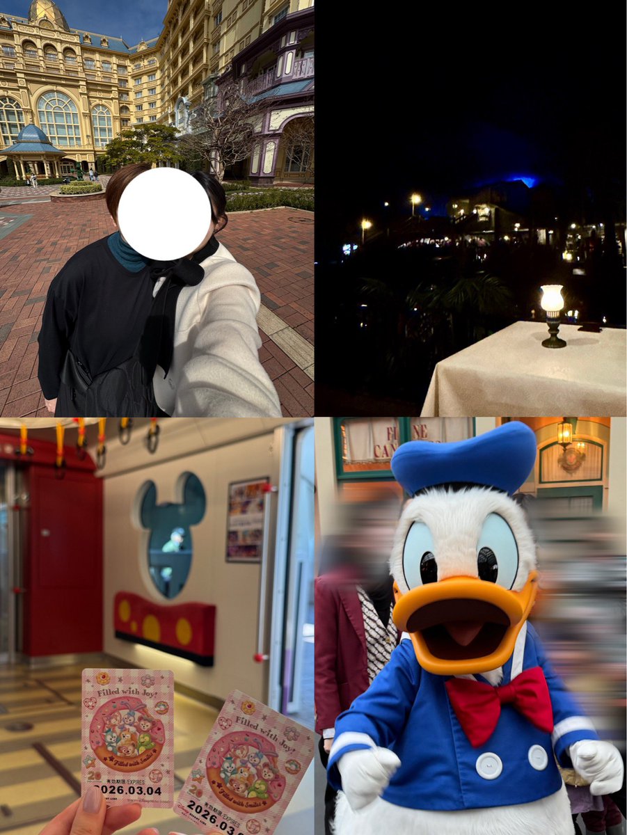母の節目の誕生日だったので、
ずっと連れて行きたくて、夢だった
ディズニー旅行を叶えました🍒
大人になってよかった𓇬𓂂 𓈒