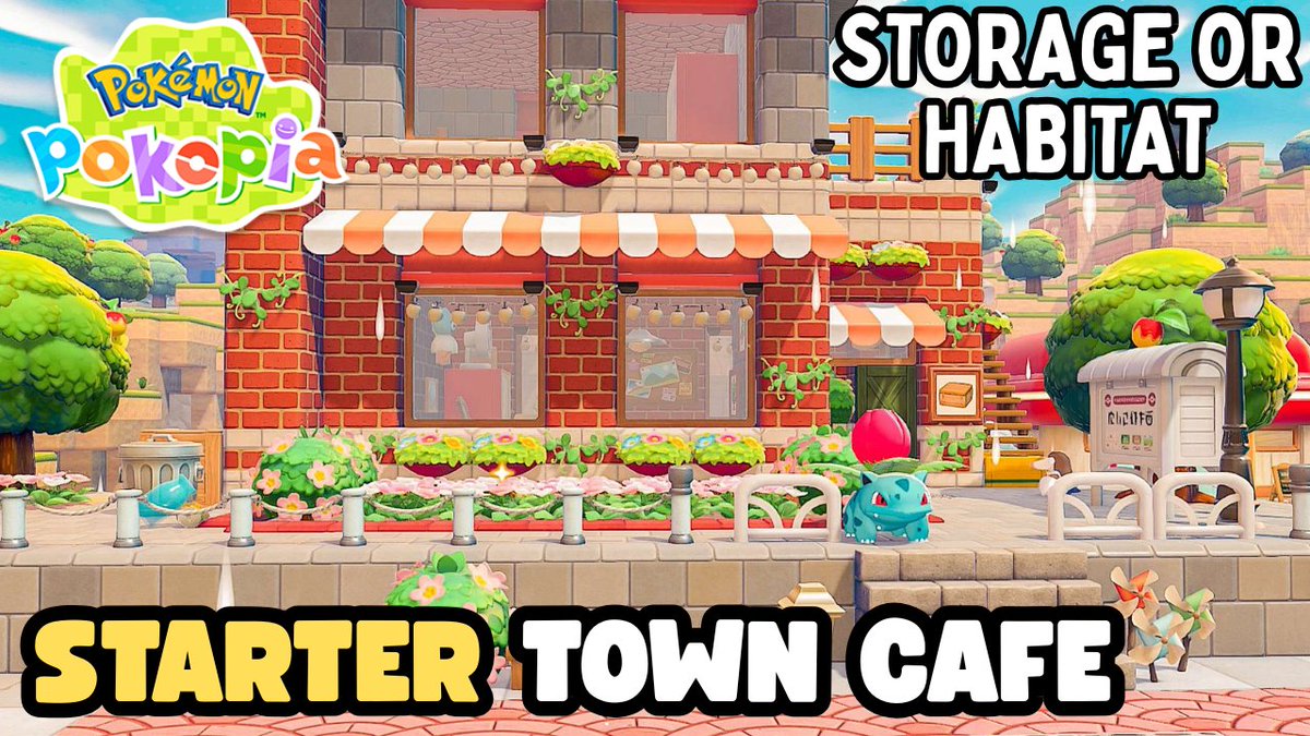 2nd starter #pokopia design is posted! hope it inspires you! This building has multiple habitats included INTO the design, and the building also counts as a house!
I also added a basement idea/option for underground storage if you wanted.
VIDEO HERE: youtu.be/TybuNrH2FLg?si…