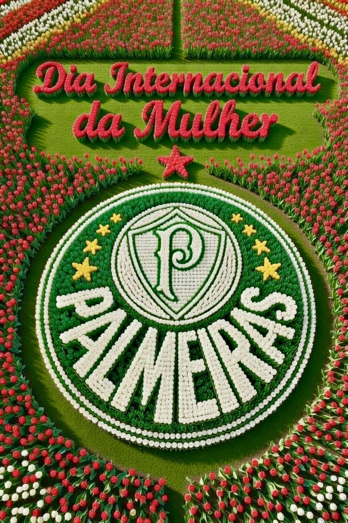 Feliz Dia Internacional da Mulher para todas as mulheres maravilhosas do nosso planeta😍🌷 Desejo tudo de bom para vocês! 
Num dia como este, temos que conquistar mais um título Paulista💚👀