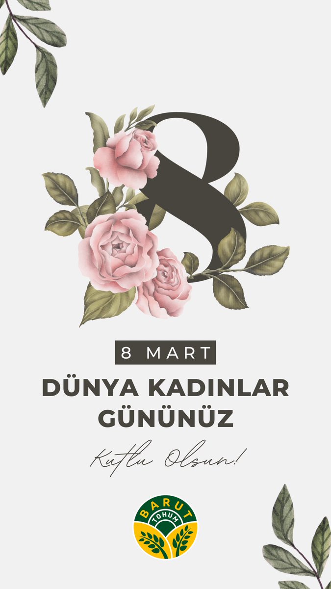 baruttohum's tweet photo. Toprağı emekle işleyen, üretimin gücünü büyüten çiftçi kadınlarımız başta olmak üzere  tüm kadınların 8 Mart Dünya Kadınlar Günü kutlu olsun.  💐

#8MartDünyaKadınlarGünü https://t.co/lL6Jz2UaMk